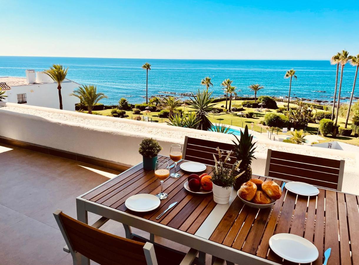 Miraflores Beach - Playa First Line - Sea View - Luxury & Design Apartment Mijas Exteriör bild